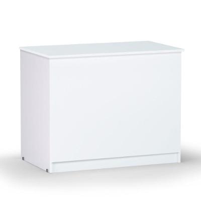 Baú Organizador Amanda 95 Cm Branco Ajl