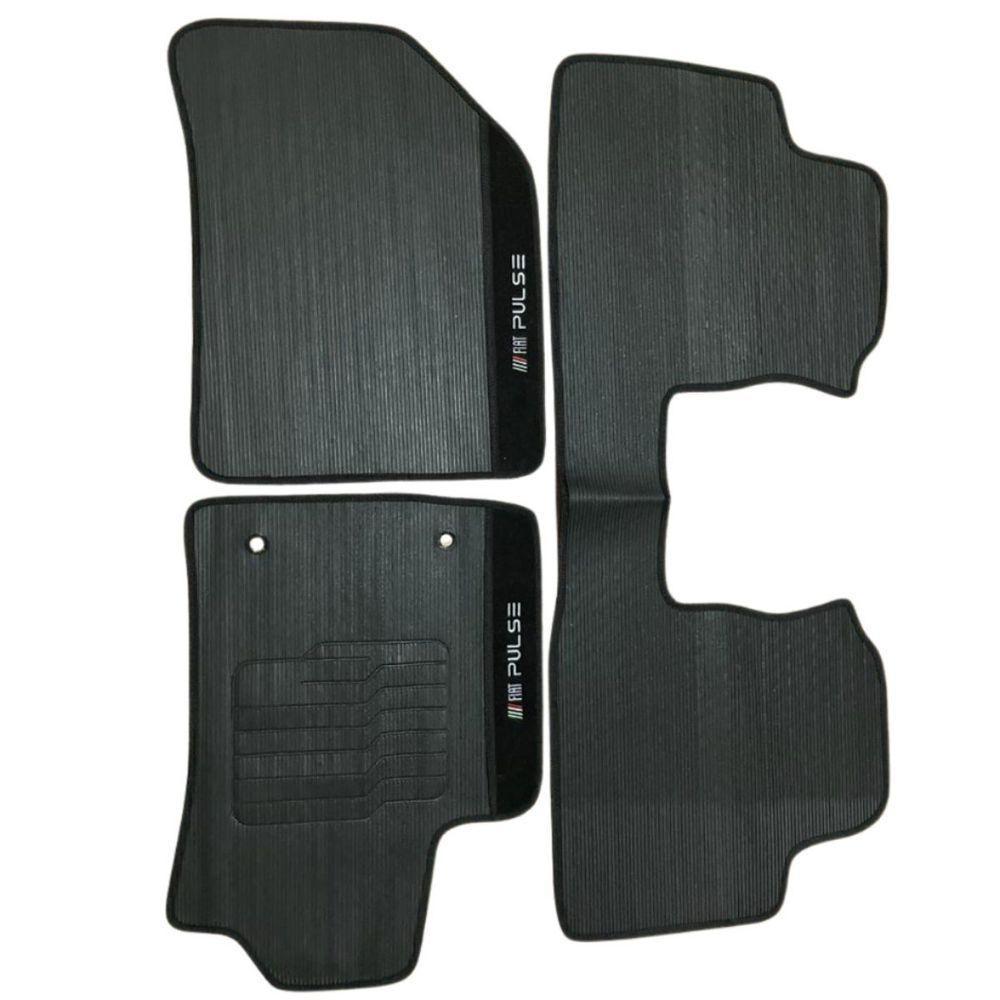 Tapete De Borracha Fiat Pulse 2022 2023 2024 3 Peças - 3