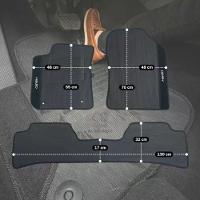 Kit Tapete Emborrachado Hyundai Hb20 2020 Em Diante 3 Peças - 2