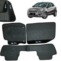 Kit Tapete Emborrachado Ford Ka 2014 Até 2025 3 Peças - 1
