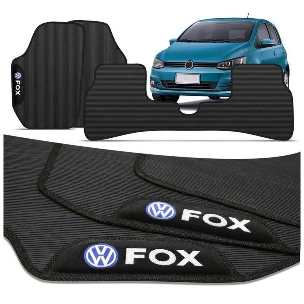 Tapete Emborrachado Fox 2003 Até 2013 3 Peças - 1