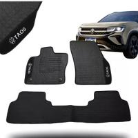 Kit Tapete Emborrachado Vw Taos 2021 Em Diante 3 Peças - 1