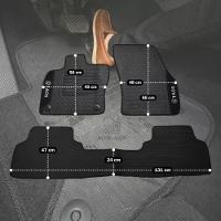 Kit Tapete Emborrachado Vw Taos 2021 Em Diante 3 Peças - 3