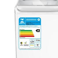 Máquina de Lavar Exclusiva Panasonic Função Vanish 13kg Branca - NA-F130B1W 110V - 10