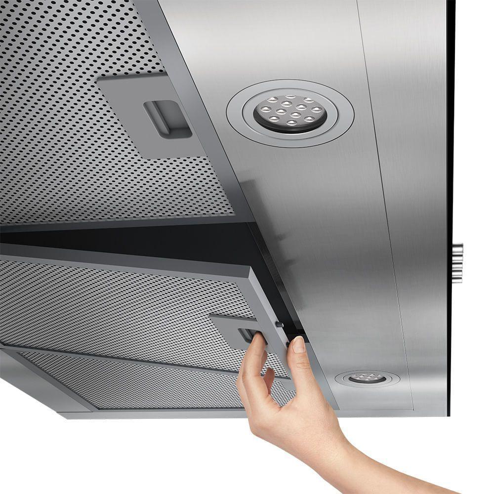 Coifa de Parede Panasonic com Modo Depurador 90cm Black Glass - FV-9HSDB2 220V - 7