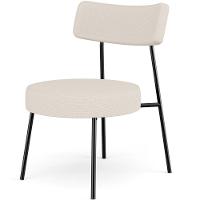 Kit 02 Poltronas Decorativas Para Sala De Estar Base Fixa Londres L02 Linho Bege - Lyam - 6