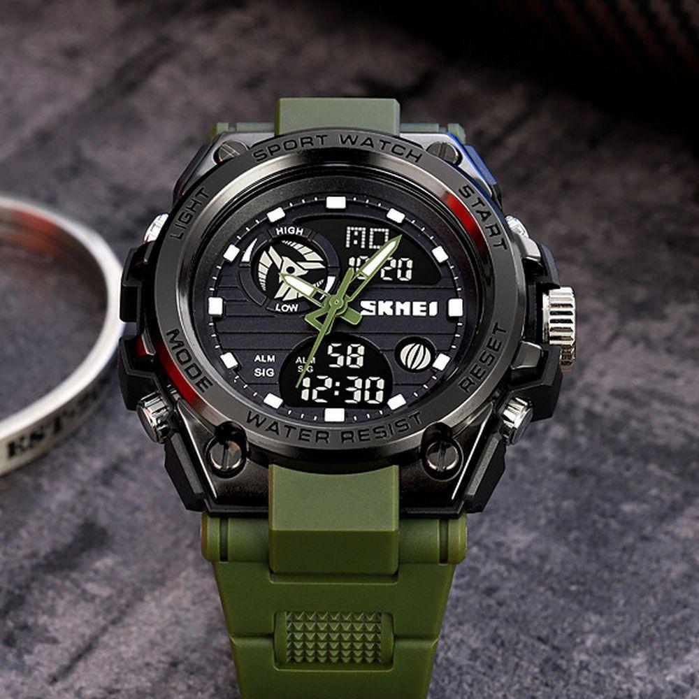 Relógios De Quartzo Cronômetro Skmei Casual Resistênte à água 2031 Verde - 1