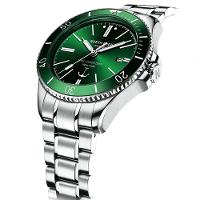 Relógio De Pulso Mecânico Masculino Anchor Automatico Impermeavel 100m à Prova Dagua Verde - 3