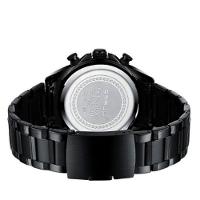 Relógio De Pulso Masculino Quartzo Design Dial Grande Esportivo Impermeavel 3atm Laranja - 3