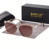 Óculos Polarizados Estilo Olho De Gato ,lentes Gradientes Marrom - 1