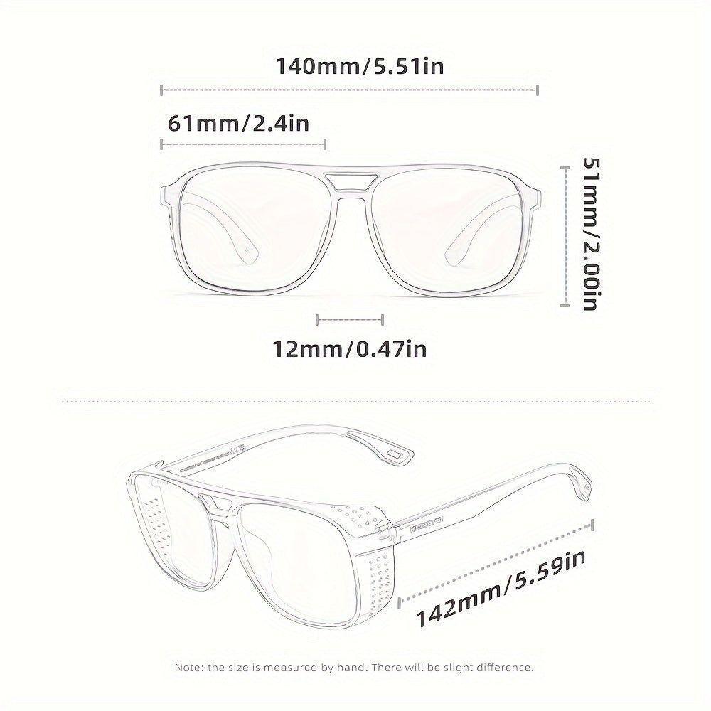 Óculos De Esporte Polarizados Kingseven , Lente Completa Vermelho - 3