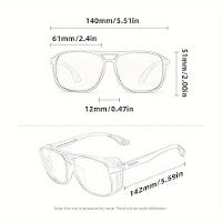 Óculos De Esporte Polarizados Kingseven , Lente Completa Vermelho - 3