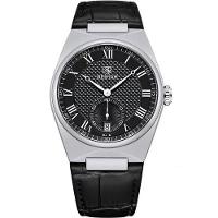 Relógio De Quartzo Retrô Masculino Pulseira Design Animal Print Impermeável 3atm Prata - 1