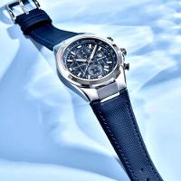 Relógio De Quartzo Masculino Design Esportivo Com Cronógrafo Impermeavel 3atm Azul