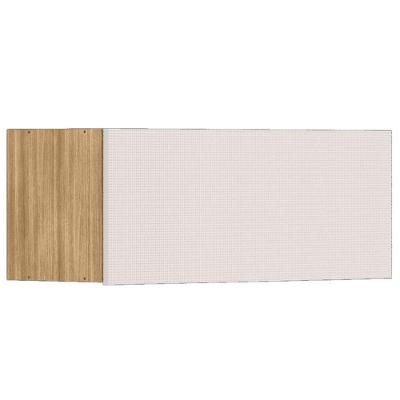 Armário Aéreo Ambiente Art 1 Porta Basculante 80cm Freijó Soft