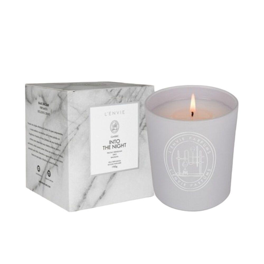 Vela Perfumada Into The Night Lenvie 210g - 1