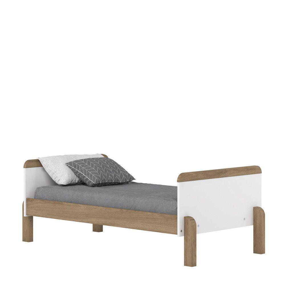 Berço Mini Cama 2 Em 1 Ternura Henn Branco Com Jequitibá Hp - 4