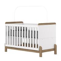 Berço Mini Cama 2 Em 1 Ternura Henn Branco Com Jequitibá Hp - 3