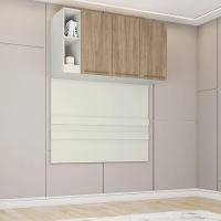 Ponte Casal 3 Portas 1450mm Seletto Henn Areia Hp Com Jequitibá - 2