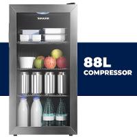 Frigobar Suggar 88 Litros Com Porta De Vidro FB8811IX/FB8812IX Inox 110V - 6