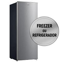 Freezer E Refrigerador Vertical Philco 201 Litros PFV205I Premium Inox 220V