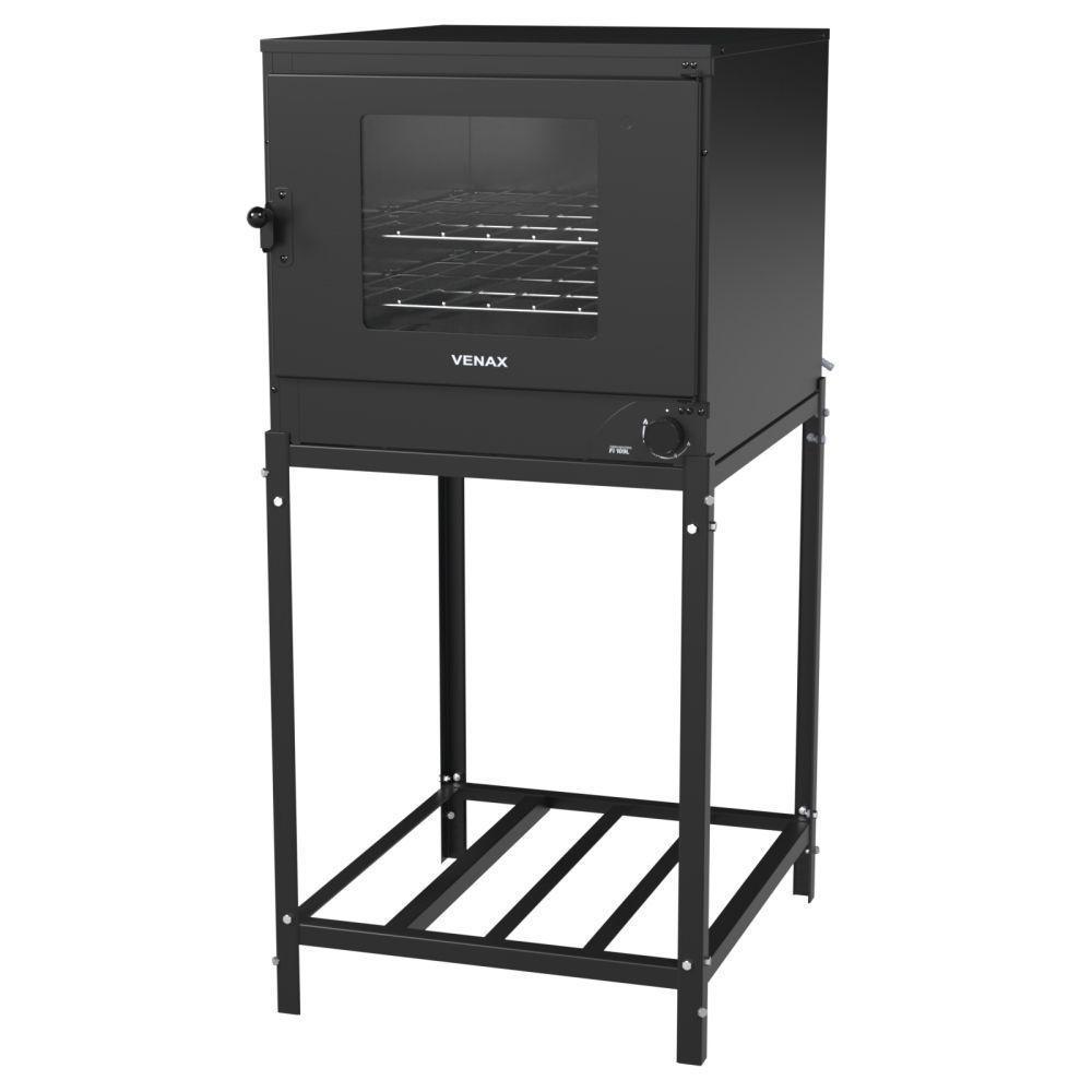 Forno Industrial Venax Fi 109 Litros Com Base Gás GLP Preto - 4