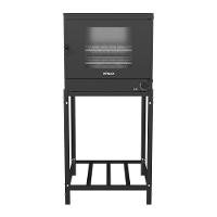 Forno Industrial Venax Fi 109 Litros Com Base Gás GLP Preto - 1