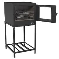 Forno Industrial Venax Fi 109 Litros Com Base Gás GLP Preto - 3