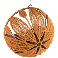 Balanço Petala Corda Náutica Alumínio Jardim Trama Original Terra Cota