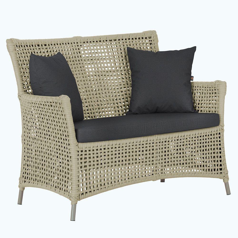 1 Sofá área Externa Igapó Alumínio Fendi Corda Náutica E11 Rami - 1