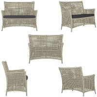 1 Sofá área Externa Igapó Alumínio Fendi Corda Náutica E11 Rami - 3