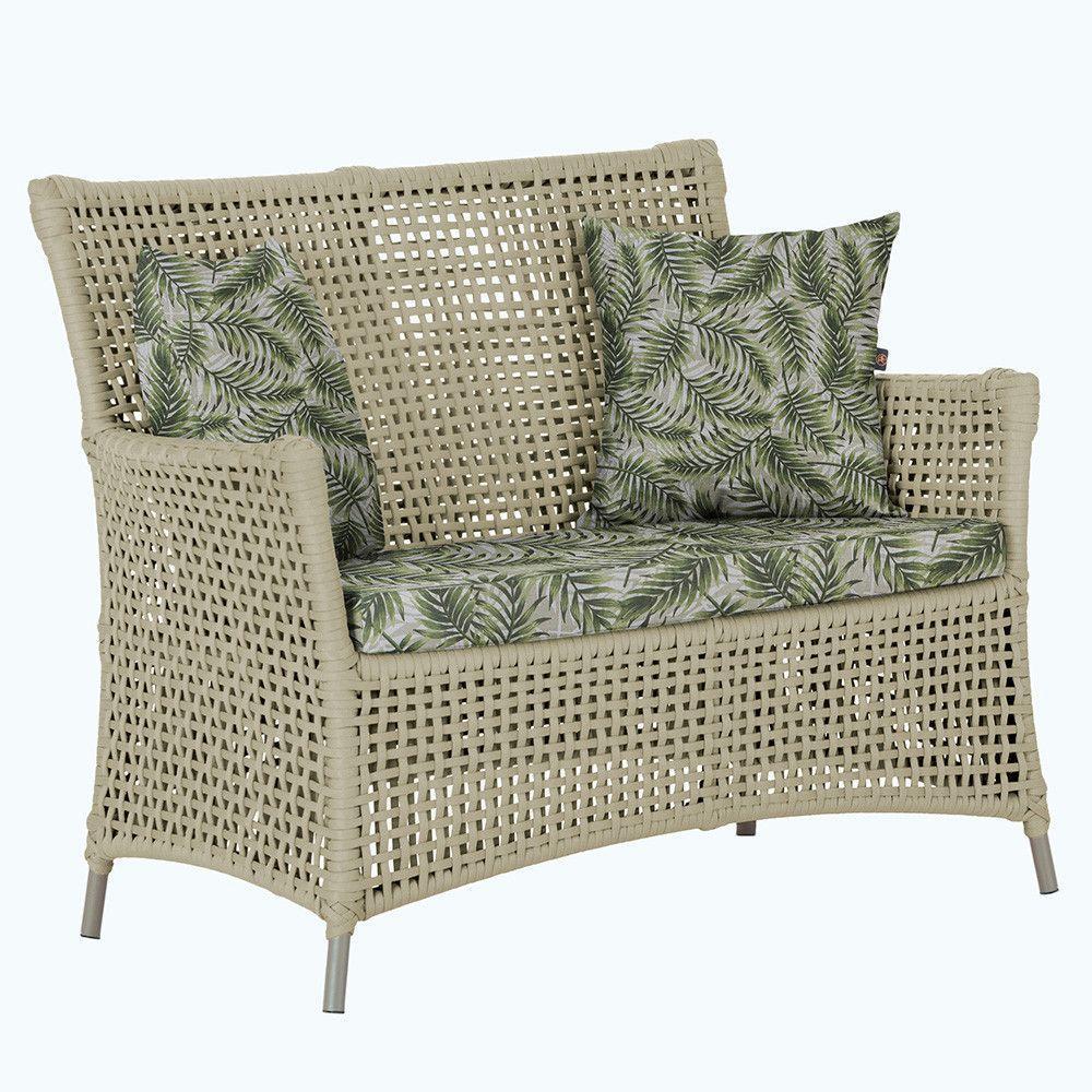 1 Sofá área Externa Igapó Alumínio Fendi Corda Náutica E5 Rami - 1