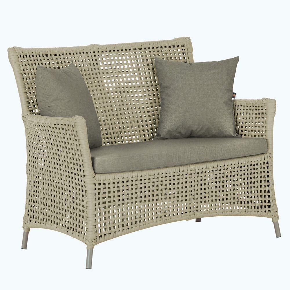 1 Sofá área Externa Igapó Alumínio Fendi Corda Náutica E8 Rami - 1