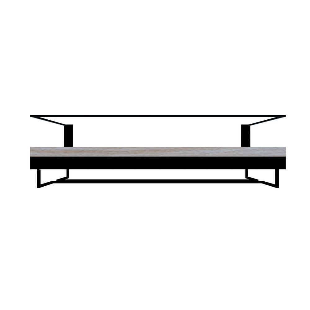 Adega Bar Bebida Com Porta Taça 45cm Pinus Amadeirado - 1