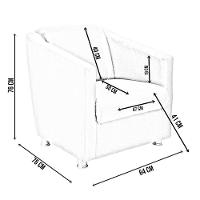 Kit 12 Poltronas Mila Pé De Plástico Cromado - Preto Suede - 2