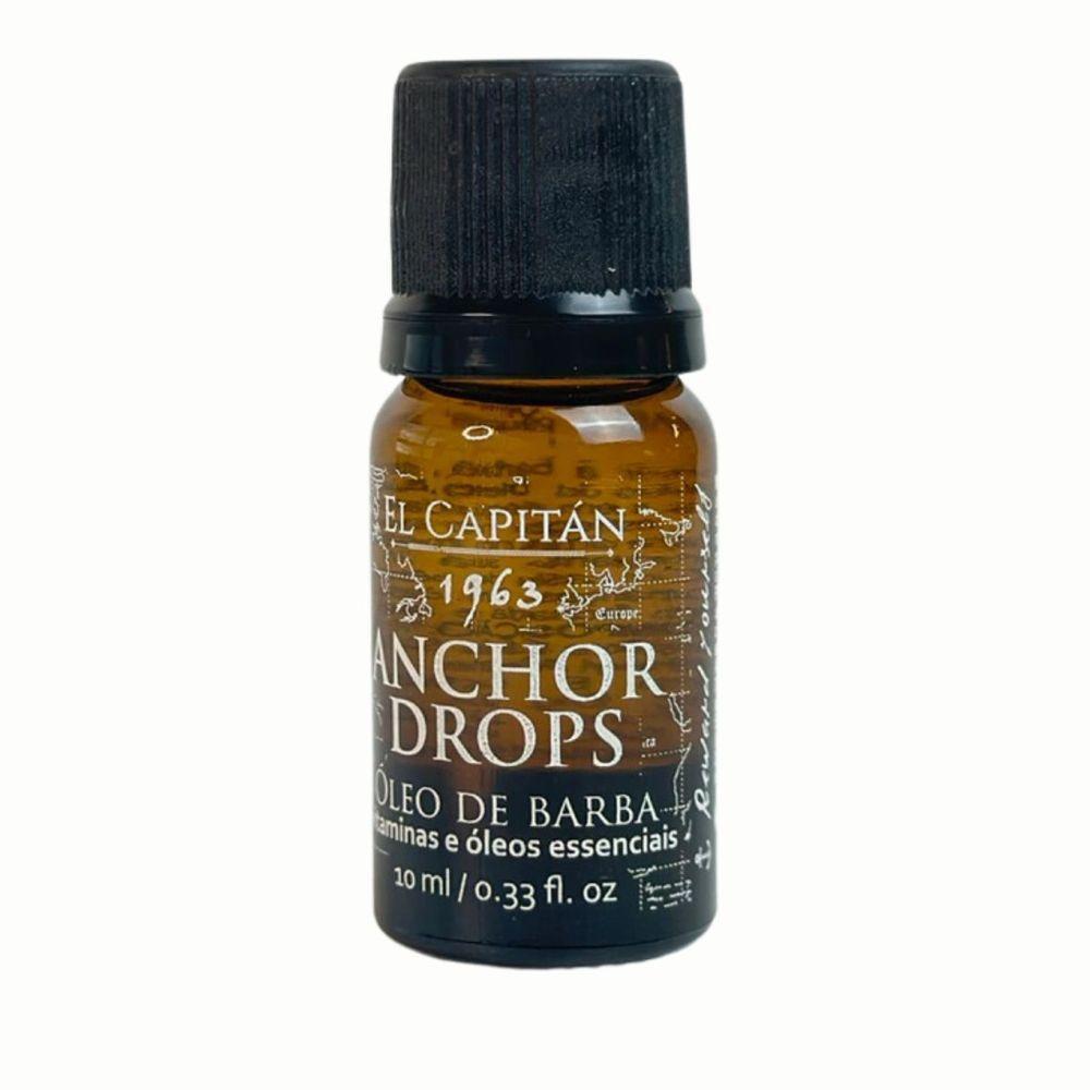 Óleo De Barba Anchor Drops 10ml El Capitán - 1
