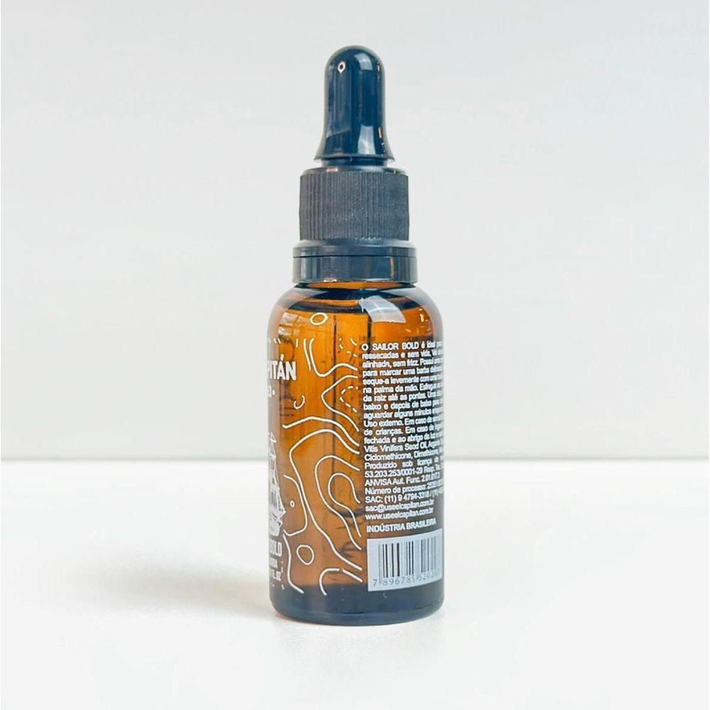 Óleo De Barba Sailor Bold 30ml El Capitán - 3