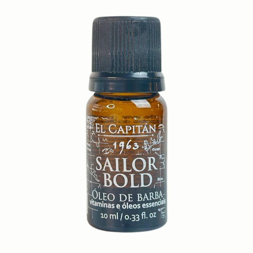 Óleo De Barba Sailor Bold 10ml El Capitán - 1