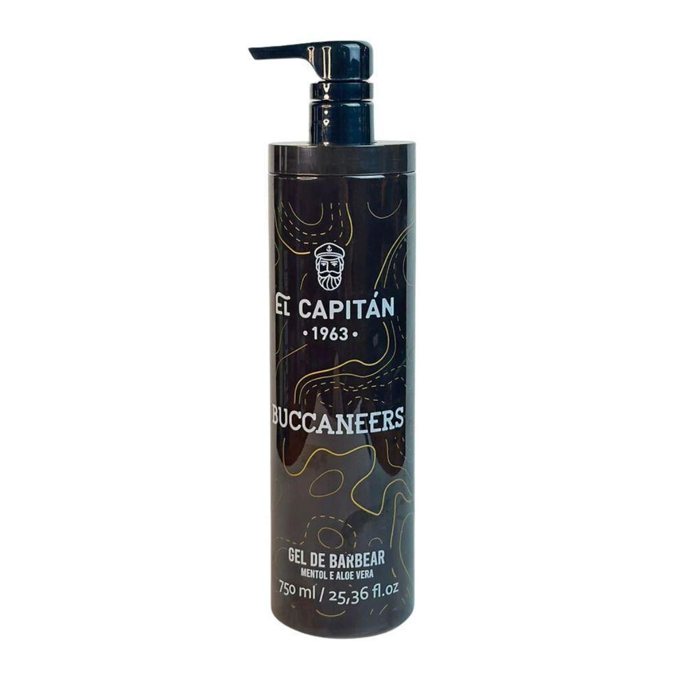Gel De Barbear Buccaneers 750ml El Capitán - 1