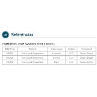 Acabamento Cromado Para Registro C-37 Modelo Padrão Deca - 5