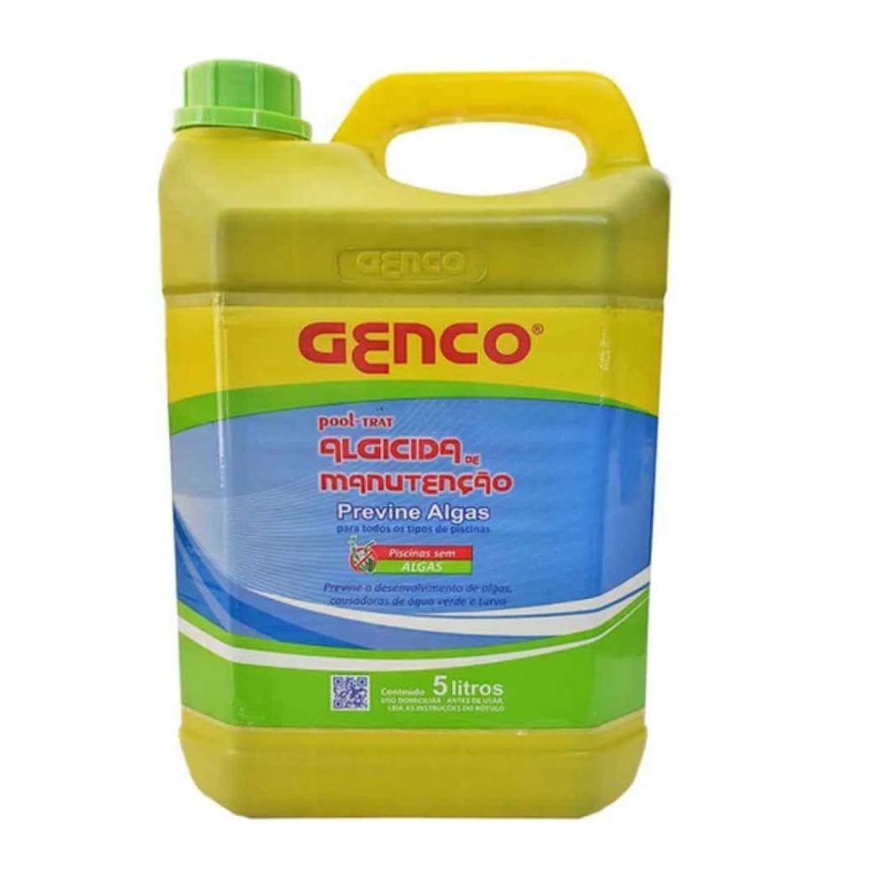 Genco Pool-trat Algicida Manutenção - 5 Litros - 1
