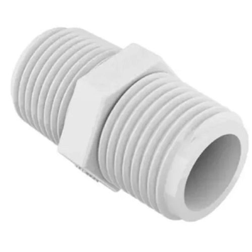 Kit 10 Peças Niple Nipel Rosca Roscável 1-2 De Pvc Sintex - 3