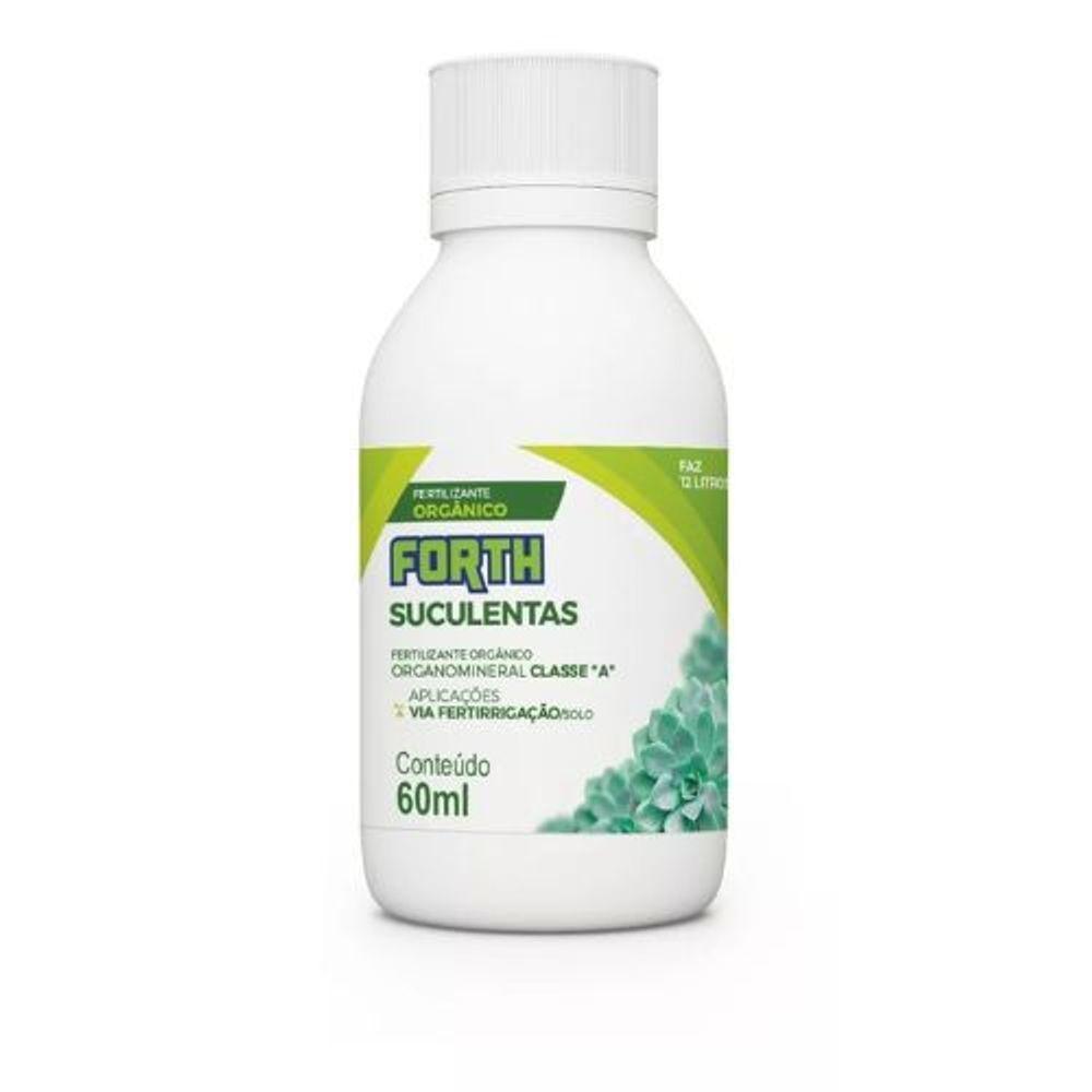Fertilizante Orgânico Forth Suculentas 60 Ml Forth 12 Litros - 1