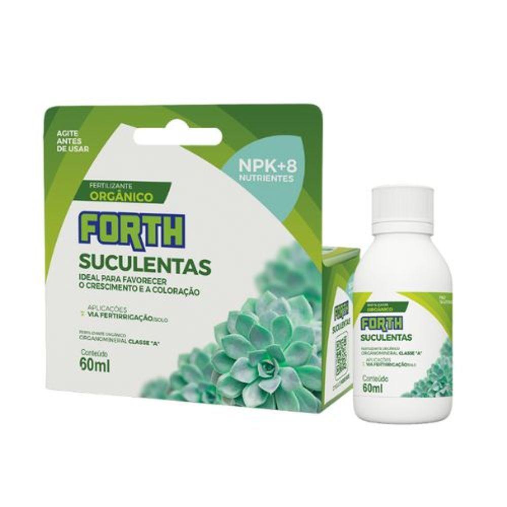 Fertilizante Orgânico Forth Suculentas 60 Ml Forth 12 Litros - 2