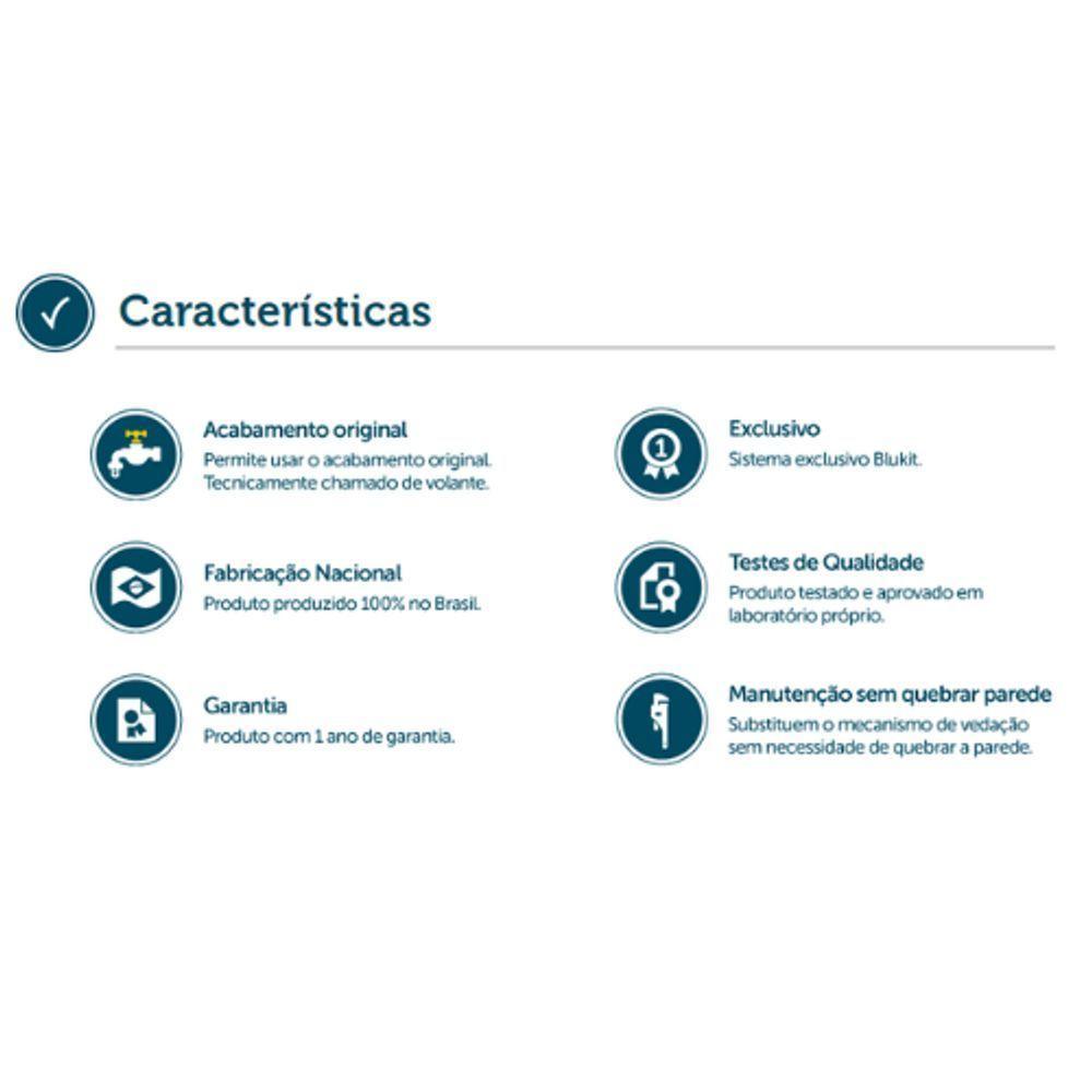 Prolongador P- Registro De Pressão Gaveta Padrão Docol 20mm - 3
