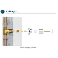 Prolongador P- Registro De Pressão Gaveta Padrão Docol 20mm