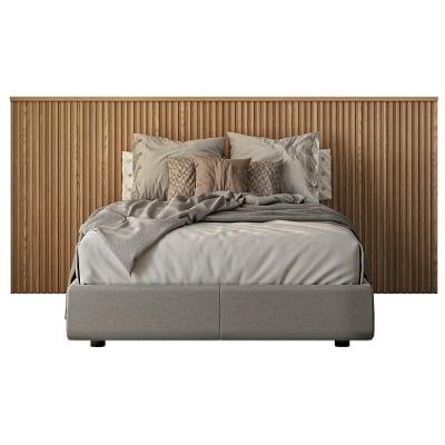 Cabeceira De Madeira Para Cama De Casal 240 Cm Carvalho