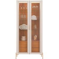 Kit Aparador Buffet Lia Com Cristaleira Tarsila Orgânico D05 Off White Freijó - 3