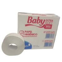 Papel Hig.rolao Bco 500x8x10 Baby Lx - 1