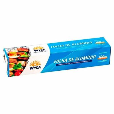 Papel Aluminio 0,30x100mts Wyda